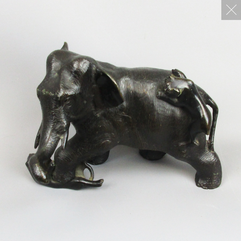 We have for a long time offered for sale very little ivory