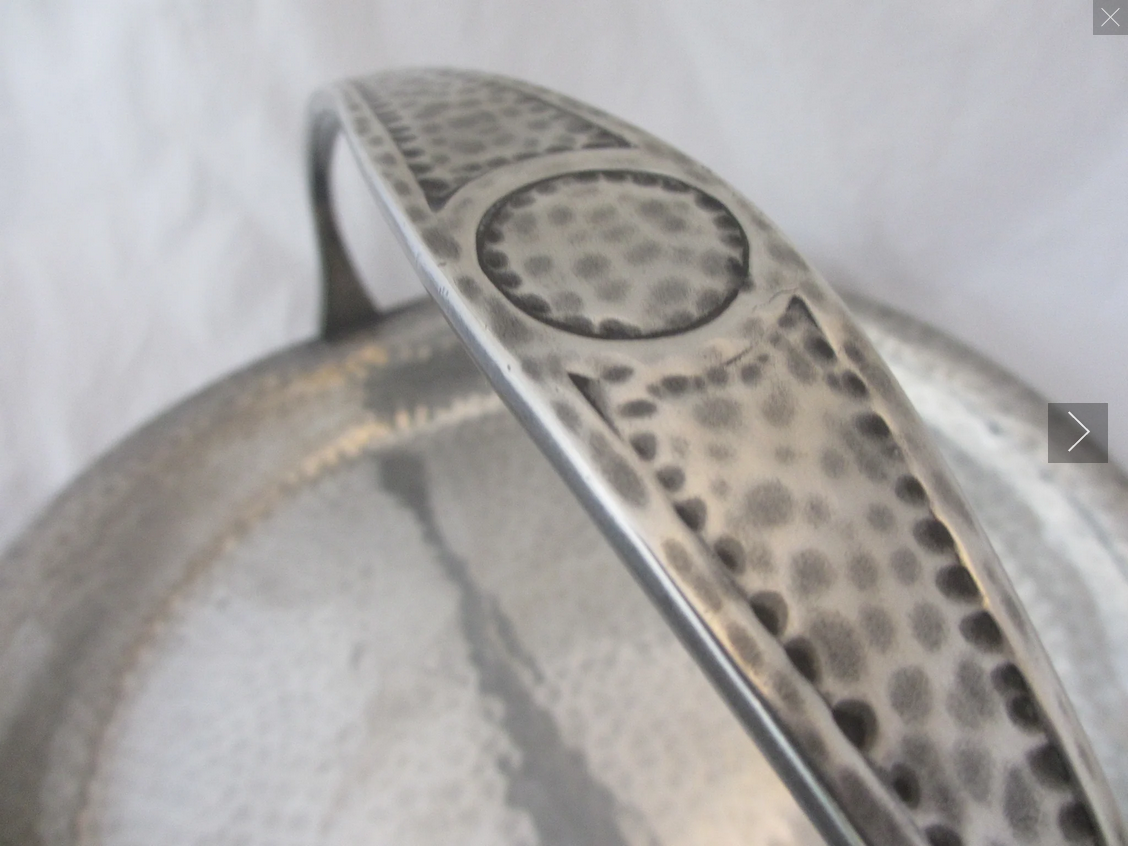 English pewter the trade-name for Liberty's pewter