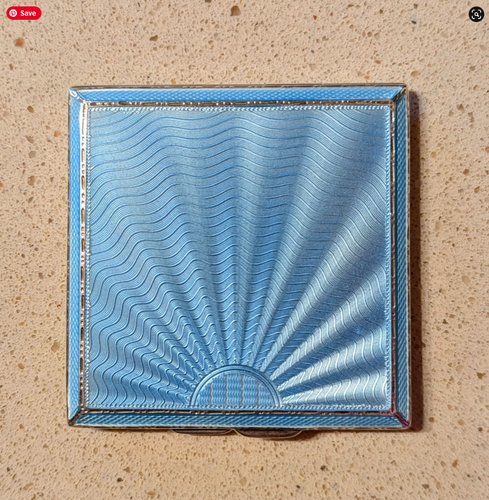 Guilloche enamel