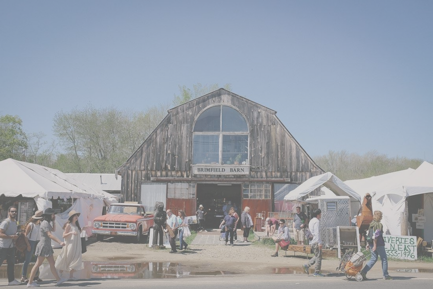 Brimfield antiques show in Mass USA