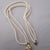14K Gold Clasp And Cultured Pearl Choker Necklace Vintage c1960