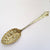 Large Sterling Silver Low Mark Berry Spoon Serving Spoon Antique Victorian circa 1893