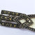 Solid Silver Mother Of Pearl And Marcasite Stylish Bar Brooch Art Deco Style Vintage Circa 1950's