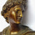 Bronze Bust Statue Figure Of A Roman Dignitary Antique Victorian Circa 1870