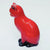 Royal Doulton Fine China Flambe Glaze Figurine Statue Of A Cat Vintage Circa 1950's