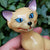 Wade Pottery Figure Of The Siamese Cat Am Walt Disney Classic Lady And The Tramp Vintage Circa 1950's