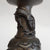 Japanese Bronze Dragon Adorned Candlestick Antique Tokugawa Edo Period circa 1700