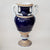 19th Century Meissen Porcelain Gilt Cobalt Blue Coiled Snake Handled Urn Vase Antique Circa 1880