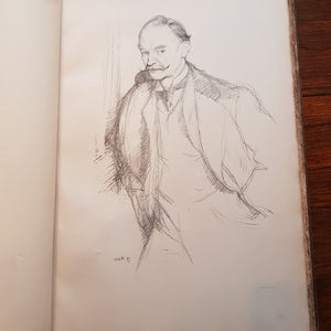 English Portraits A Series of Lithographed Drawings By Will Rothenstein Antique Circa 1898