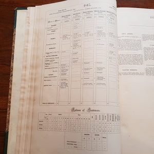 The Statistics Of Crime From 1801 to 1850 County Of Wiltshire Fisherton Gaol Antique Victorian Circa 1855