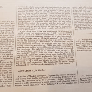 The Statistics Of Crime From 1801 to 1850 County Of Wiltshire Fisherton Gaol Antique Victorian Circa 1855