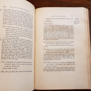 Gauge Evidence The History and Prospects of the Railway System Book Antique Victorian Circa 1846