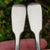 English Sterling Silver Fine Pair Of Fiddle Pattern Table Spoons Antique Victorian London Circa  1845