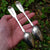 English Sterling Silver Fine Pair Of Fiddle Pattern Table Spoons Antique Victorian London Circa  1845