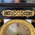 French Delaunay Ormolu Silver Dial Ebonised Portico Pendulum Clock Antique c1830