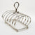 Superb Sterling Silver Six Slice Toast Rack Antique Victorian London Circa 1889