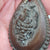 Rare Vulcanite Bacchanalian Mourning Pendant With Woven Hair Necklace Antique Victorian Circa 1870