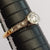 Gorgeous 18k Gold And Platinum Diamond Ring Size U.K O 1/2 Antique circa 1920