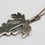 Sterling Silver Hand Painted Guilloche Decorated Pendant On Silver Chain Antique Edwardian circa 1910