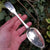 Rare Sterling Silver Fiddle Pattern Table Spoon Antique Georgian Edinburgh circa 1830