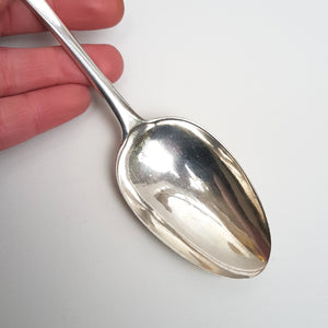 Scottish Provincial Sterling Silver Old English Pattern Table Spoon Antique Georgian Aberdeen Circa 1810