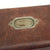 Leather Clad Fitted Jewellery Box With Lock & Key Antique Edwardian circa 1905