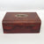 Leather Clad Fitted Jewellery Box With Lock & Key Antique Edwardian circa 1905