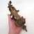 Cast Brass Large Ornate Door Knocker Antique Art Nouveau Edwardian Circa 1910