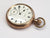 Gold Filled Waltham Mass Open Face Mechanical Pocket Watch Working Order Antique circa 1921