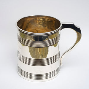 Sterling Silver Christening Mug Antique Georgian London circa 1817