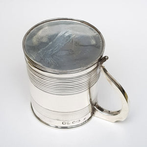 Rare Sterling Silver Christening Mug Antique Georgian London circa 1786