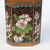 Enamelled Bronze Cloisonne Floral Patterned Panelled Lidded Box Vintage circa 1950's