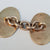 9k Gold Good Pair Of Gentleman's Dress Cufflinks Art Deco Vintage circa 1930