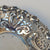 Sterling Silver Fretted Repousse Lovers Knot Foliate Detail Trinket Dish Antique Victorian Birmingham circa 1888