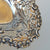 Sterling Silver Fretted Repousse Lovers Knot Foliate Detail Trinket Dish Antique Victorian Birmingham circa 1888