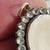 9k Rose Gold White Paste Pave Set Double Glazed Locket Antique Victorian circa 1870's