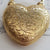 15k Gold Rare Foliate Chased Heart Shaped Picture Locket Antique Victorian circa 1870