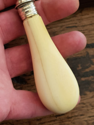Superb Sterling Silver Stilton Scoop In Original Box Antique Sheffield circa 1873