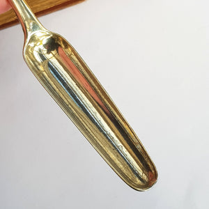 Rare Sterling Silver Marrow Scoop Low Mark Antique Georgian London circa 1799