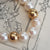 14k Gold & Pearl Beaded Bracelet With Diamond & Pearl Set Clasp Vintage Catherine Cockerell circa 1960's