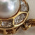 14k Gold & Pearl Beaded Bracelet With Diamond & Pearl Set Clasp Vintage Catherine Cockerell circa 1960's