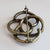 Sterling Silver Celtic Jubilee Rings Large Brooch Antique Victorian circa 1880