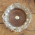 Large Silver Plated Copper Old Sheffield Plate Bacchanalian Theme Bottle Coaster Antique circa 1830s
