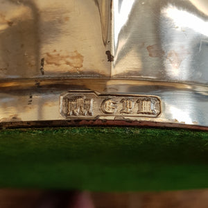 Large Silver Plated Copper Old Sheffield Plate Bacchanalian Theme Bottle Coaster Antique circa 1830s