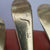 Sterling Silver Set Of x3 Old English Pattern Table Spoons Antique Georgian London circa 1806