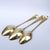 Sterling Silver Set Of x3 Old English Pattern Table Spoons Antique Georgian London circa 1806