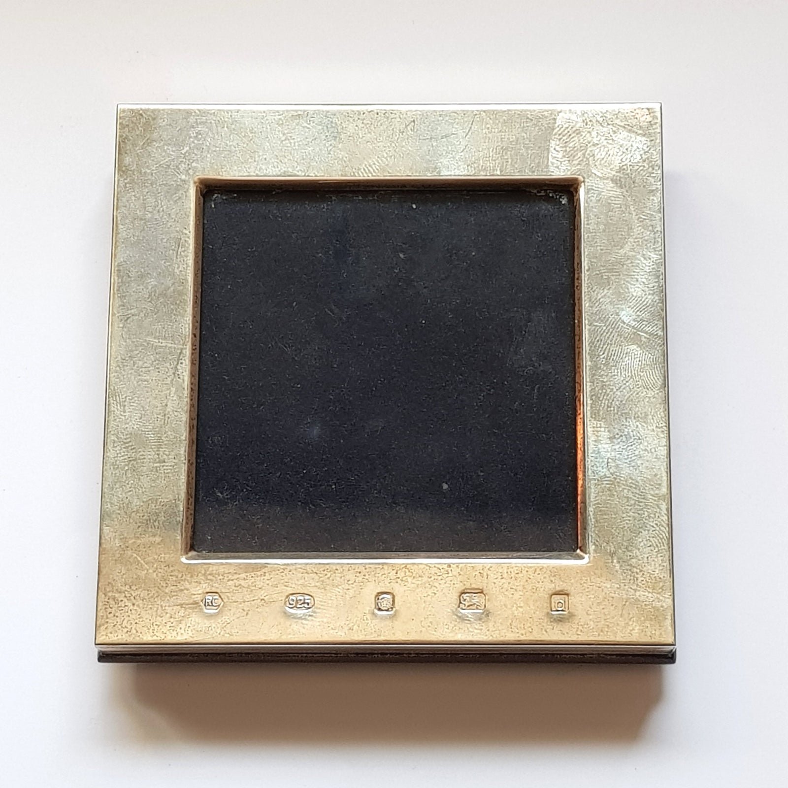 Sterling Silver Squared Photograph Picture Frame Vintage Sheffield Circa 2003