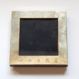 Sterling Silver Squared Photograph Picture Frame Vintage Sheffield Circa 2003