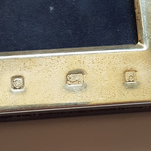 Sterling Silver Squared Photograph Picture Frame Vintage Sheffield Circa 2003