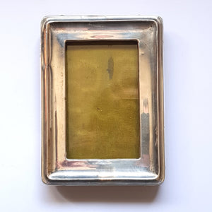 Sterling Silver Mounted Sweetheart Picture Photograph Frame Antique Birmingham circa 1910